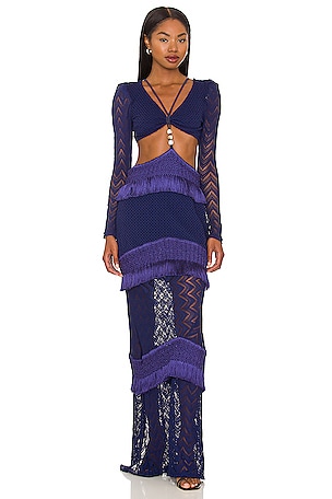 chinese dress ladies Daphne Lace Trim Indigo Cotton Dress  Wildfire Mercantile