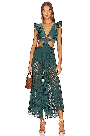 green emerald velvet dress Alessandra Ambrosio Lime Green Chiffon Celebrity Red Carpet Prom Dress main image 1