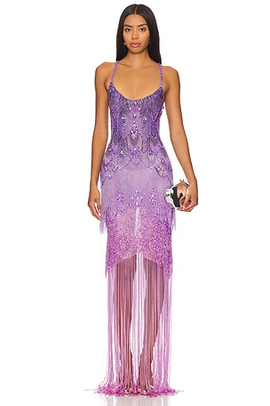 Hand Beaded Gown PatBO