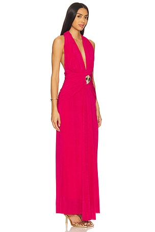 PatBO Radiant Gown in Fuchsia