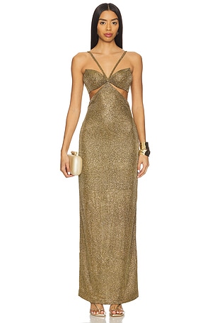 Golden Weave Gown PatBO