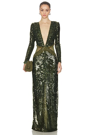 Bossa Sequin Gown PatBO