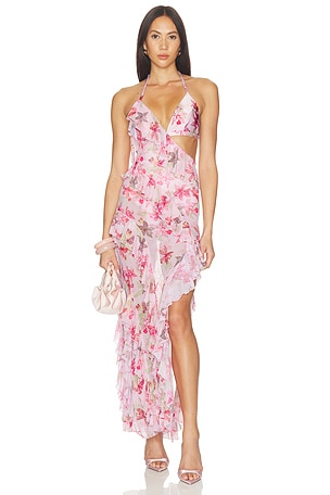 ДЛИННОЕ ПЛАТЬЕ ORCHID BLOOM PatBO