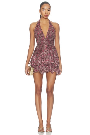 Rose Mirage Short Dress PatBO