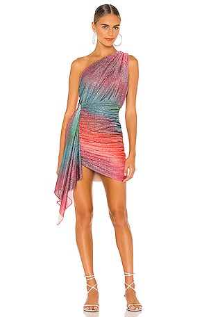 pink retrofete mini dress Vesta Embellished Leather Dress – Retrofete