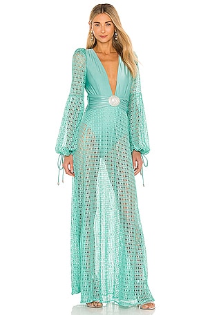 PatBO Netted Beach Dress in Mint | REVOLVE PatBO Netted Beach Dress in Mint | REVOLVE