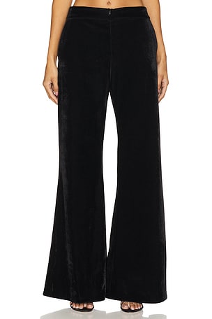 Velvet Wide Leg Pant PatBO