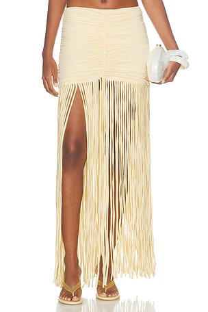 Lyria Jersey Long Skirt PatBO