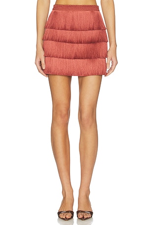 Amethyst Fringe Skirt PatBO