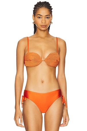 TOP BIKINI ESTILO CORSÉ JERSEY SANDS BRAIDED PatBO