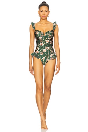 Botanic Retro Flutter One Piece PatBO