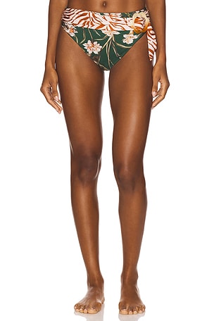 Botanic Retro High Waist Bikini Bottom PatBO