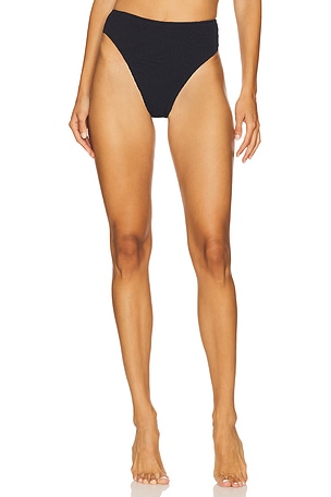 Breeze Jacquard High Waist Bikini Bottom PatBO