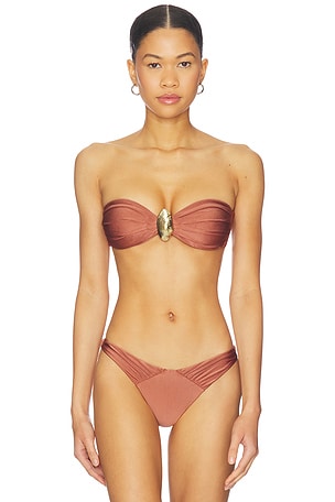 GOLDEN LUNE SEASHELL バンドゥビキニトップス PatBO