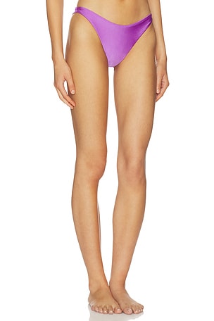 PatBO Aurora Lotus Flower Bikini Bottom in Lavender
