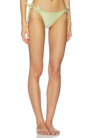 PatBO Petal Bikini Bottom in Green