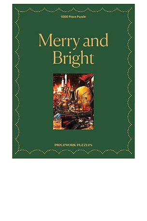 PUZLE 1000 PIECE MERRY & BRIGHT PUZZLE Piecework