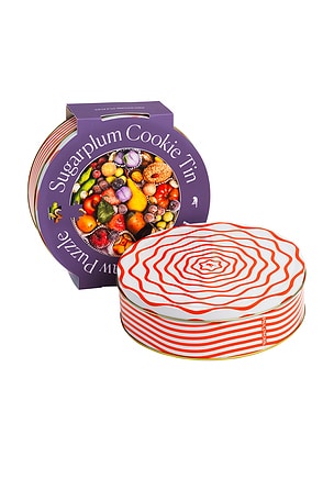 750 Piece Sugarplum Cookie Tin Piecework