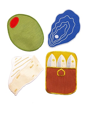 Hors D'oeuvres Napkins Piecework