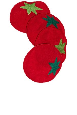 Tomato Napkins Piecework