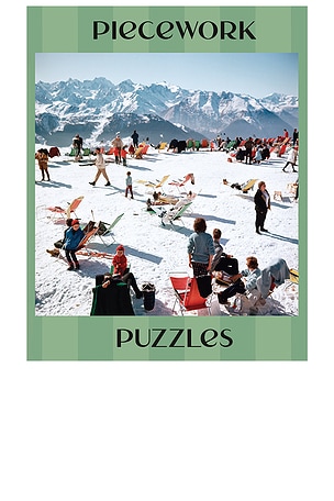 Piecework Verbier Vacation 1000 Piece Puzzle in Beauty: NA