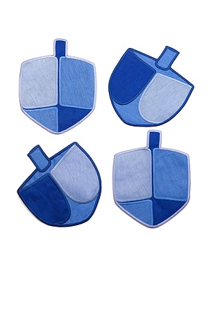 Dreidel Cocktail Napkins Piecework