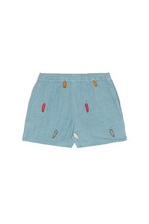 Pink Chicken Boys Calvin Short in Blue