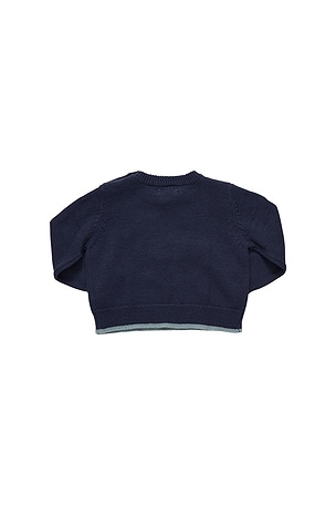 Pink Chicken Oliver Sweater in Navy. Size 6. Also