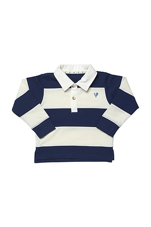 Boys Albert Rugby Shirt Pink Chicken