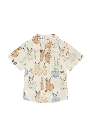Boys Jack Shirt Pink Chicken