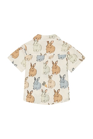 Pink Chicken Boys Jack Shirt in Beige