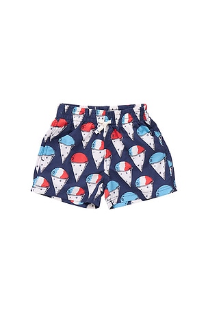 Boys Swim Trunk Pink Chicken
