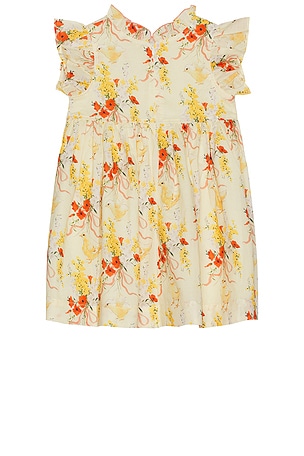Pink Chicken Girls Jennifer Dress in Lemon