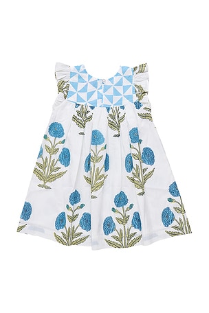 Pink Chicken Girls Courtney Dress in Blue
