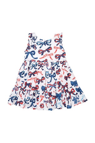 Pink Chicken Girls Kelsey Dress in Blue,Red