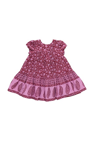 Pink Chicken Adele Dress in Burgundy. Size 6. Also