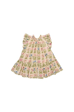 Pink Chicken Girls Harper Dress in Yellow