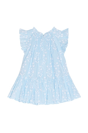 Pink Chicken Girls Harper Dress in Blue