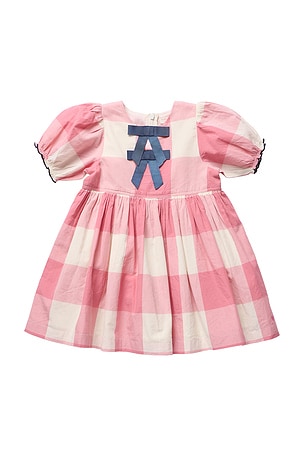 Girls Hermione Dress Pink Chicken