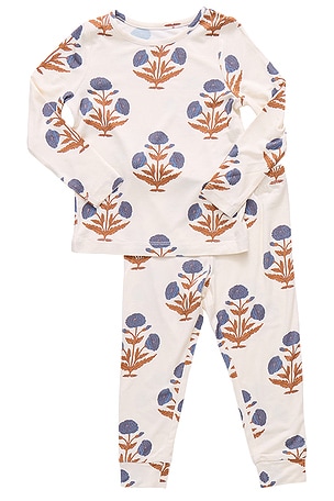 Bamboo PJ Set Pink Chicken