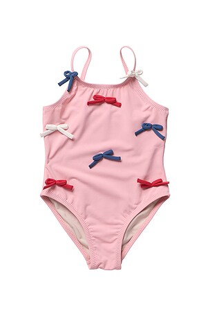 Girls Lottie Suit Pink Chicken