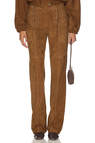 x Revolve Devon Laced Pants Porsche