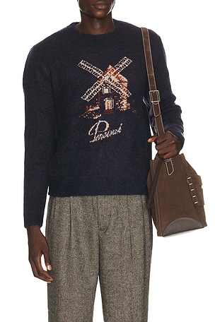 Miller Jacquard Jumper Percival