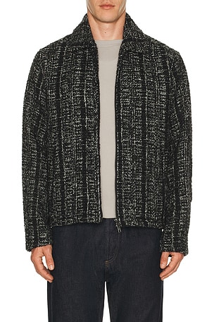 Ingelo Zip Wool Boxy Jacket Percival