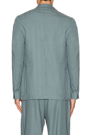 Percival Lyocell Regular Blazer in Blue