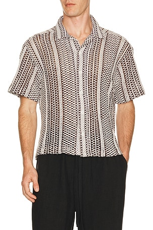 Hugh Crochet Cuban Shirt Percival
