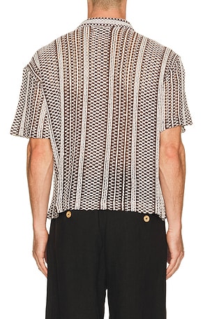 Percival camisa hugh en color marrón