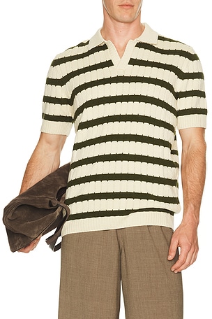 Stine Knitted Polo Percival