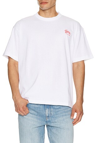 Percival Dexter Oversized Tee in White