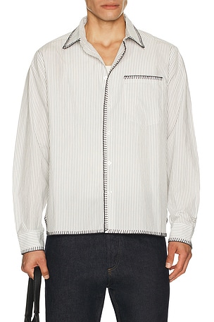 Index Stripe Pearce Shirt Percival
